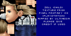Final Fantasy VIII - Zell (Child)
