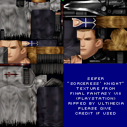 Final Fantasy VIII - Seifer - Sorceress Knight