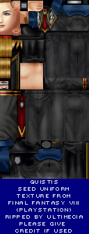 Final Fantasy VIII - Quistis - SeeD Uniform
