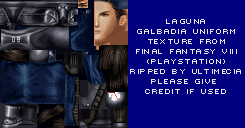 Final Fantasy VIII - Laguna - Galbadia Uniform