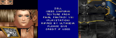 Final Fantasy VIII - Zell - SeeD Uniform