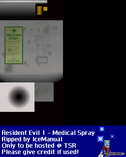 Resident Evil: Director's Cut - Medical Spray