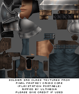 Crisis Core: Final Fantasy VII - SOLDIER 3rd Class