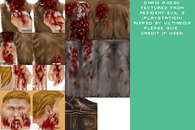 Resident Evil 3 - Dario Rosso (Wounded)