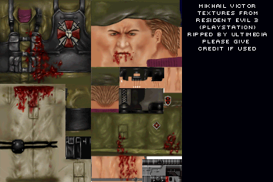 Resident Evil 3 - Mikhail Victor (Wounded)