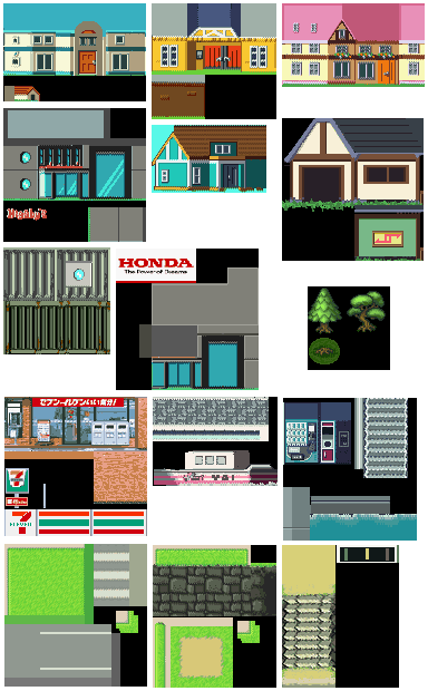 Mega Man Battle Network 5 (Canceled) - ACDC Town Textures