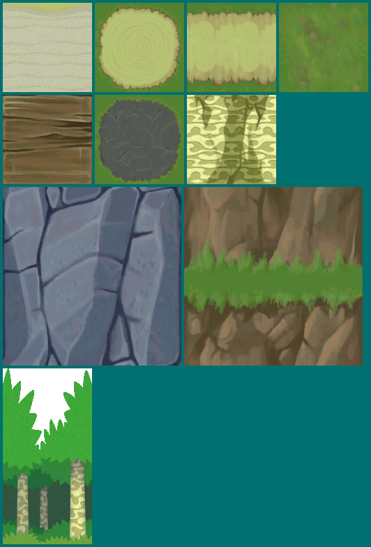 The Legend of Zelda: The Wind Waker - Island Textures