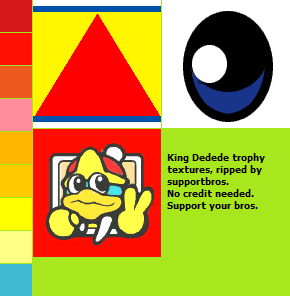 Super Smash Bros. Melee - King Dedede Trophy