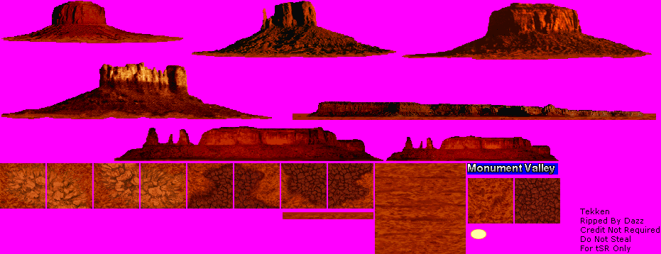 Tekken - Monument Valley