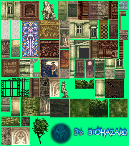 Castlevania: Legacy of Darkness - Mansion Textures