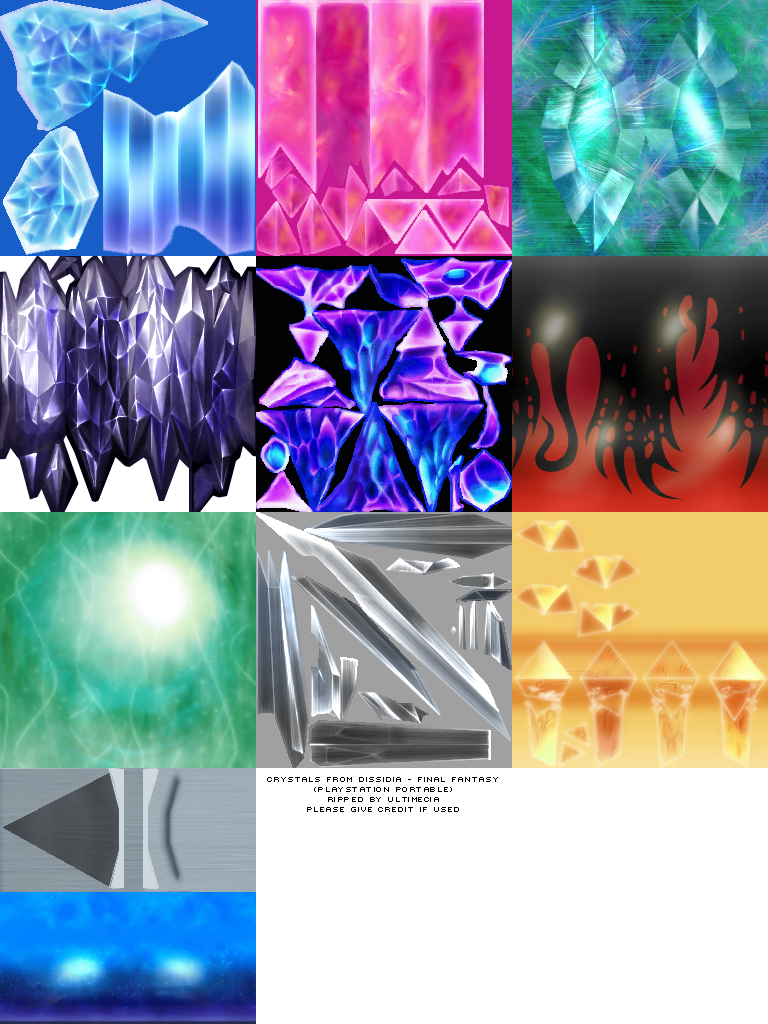 Dissidia: Final Fantasy - Crystals