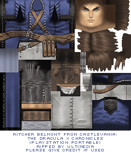 Castlevania: The Dracula X Chronicles - Ritcher Belmont