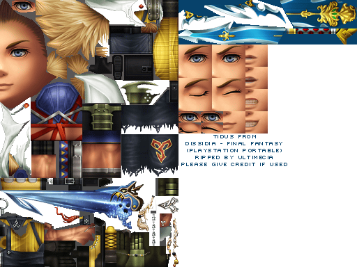 Dissidia: Final Fantasy - Tidus (P2)