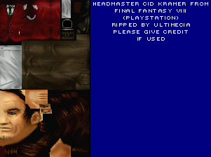Final Fantasy VIII - Headmaster Cid Kramer