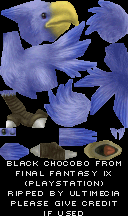 Final Fantasy IX - Chocobo (Black)