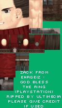 Ehrgeiz: God Bless the Ring - Zack (Alt.)