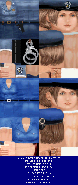 Jill Valentine (Police Miniskirt)