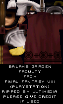 Final Fantasy VIII - Balamb Garden - Faculty