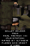 Final Fantasy VIII - Dollet Soldier