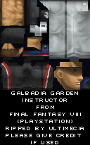 Final Fantasy VIII - Galbadia Garden - Instructor