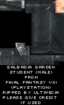 Final Fantasy VIII - Galbadia Garden - Male Student