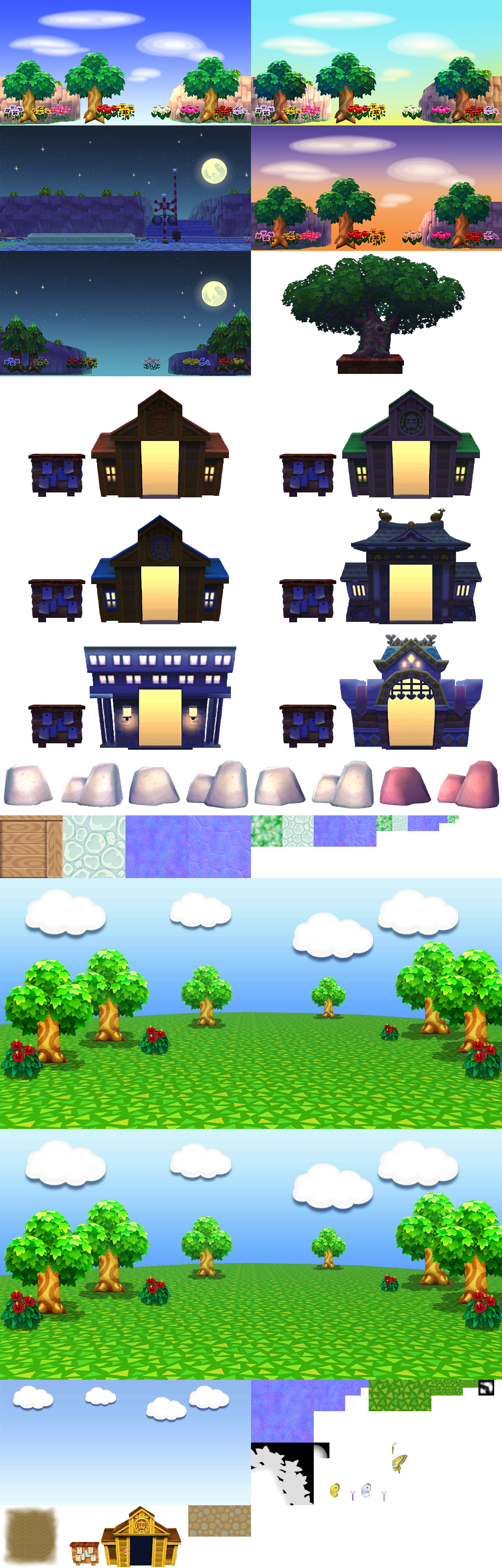 Animal Crossing Puzzle League Background