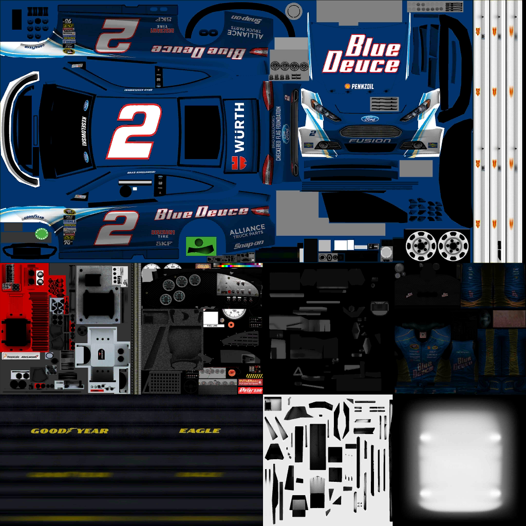 NASCAR Manager - #2 Brad Keselowski