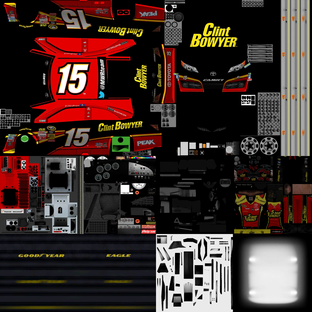 NASCAR Manager - #15 Clint Bowyer