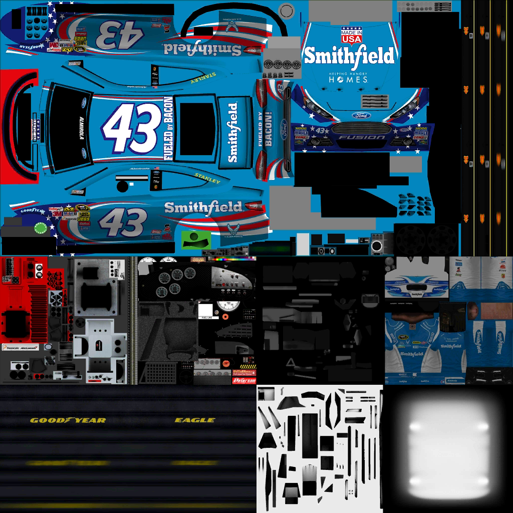 NASCAR Manager - #43 Aric Almirola