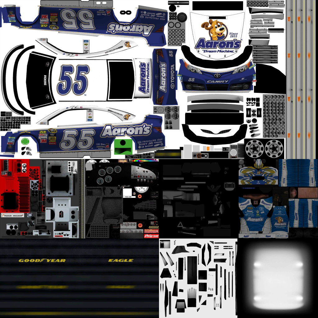NASCAR Manager - #55 Brian Vickers