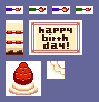 Animal Crossing - Birthday Cake