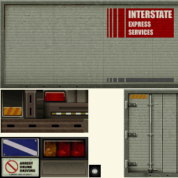 Interstate Express Services Trailer