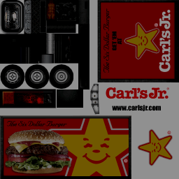 Burnout Revenge - Carl's Jr. Box Truck