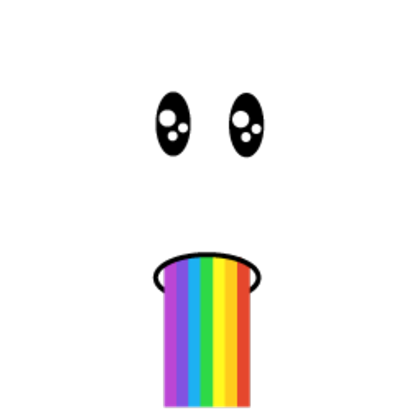 Roblox - Rainbow Barf Face
