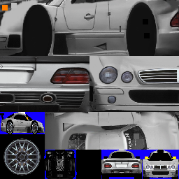 Need for Speed III: Hot Pursuit - Mercedes-Benz CLK-GTR