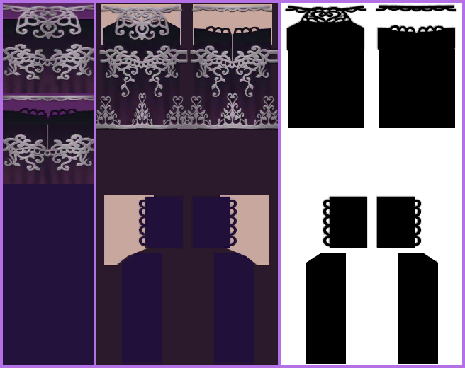 Animal Crossing: Pocket Camp - Dark-Ombre Dress