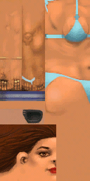 Grand Theft Auto: Vice City - Beach Female (A)