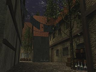 The Legend of Zelda: Ocarina of Time - Market Back Alley 1 (Night)