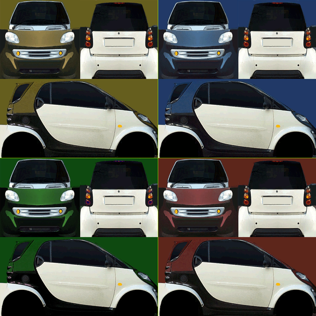 Midnight Club II - Paris Smart Car