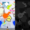 Animal Crossing: New Leaf - Ink-Splattered Wall