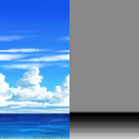 Animal Crossing: New Leaf - Ocean-Horizon Wall