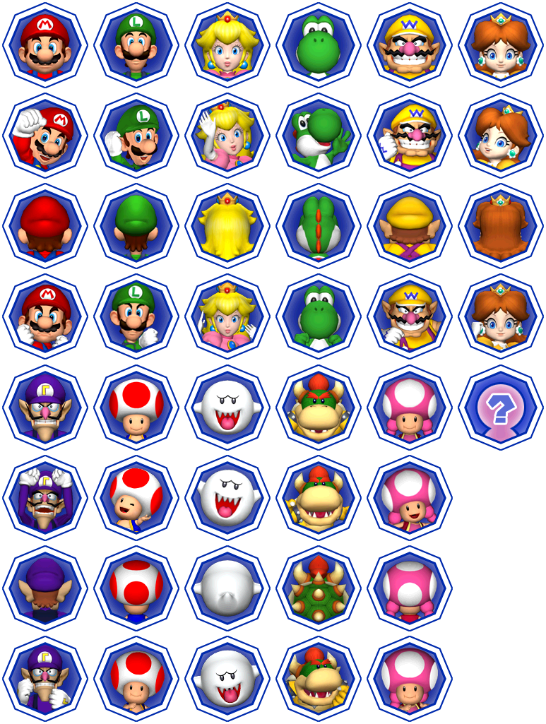 Mario Party 6 - Characters
