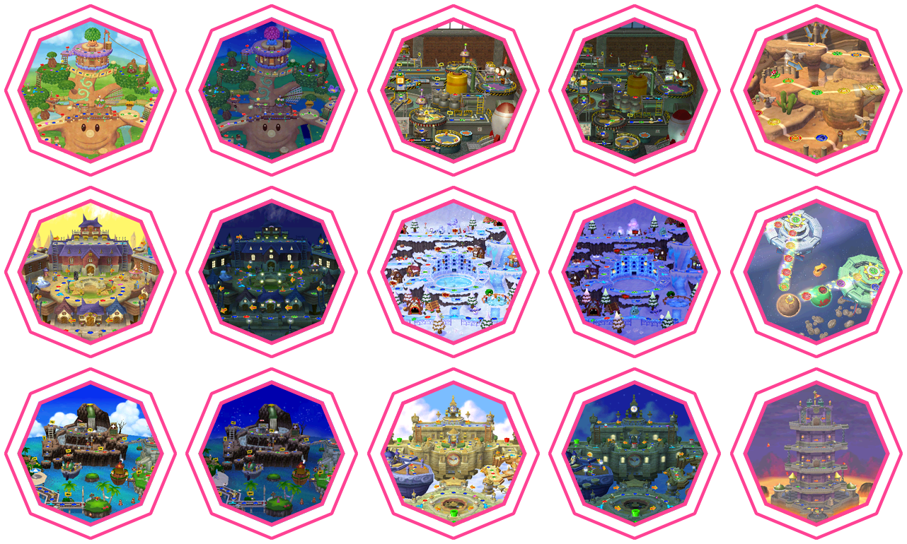 Mario Party 6 - Boards