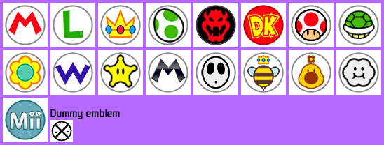 Character Emblems