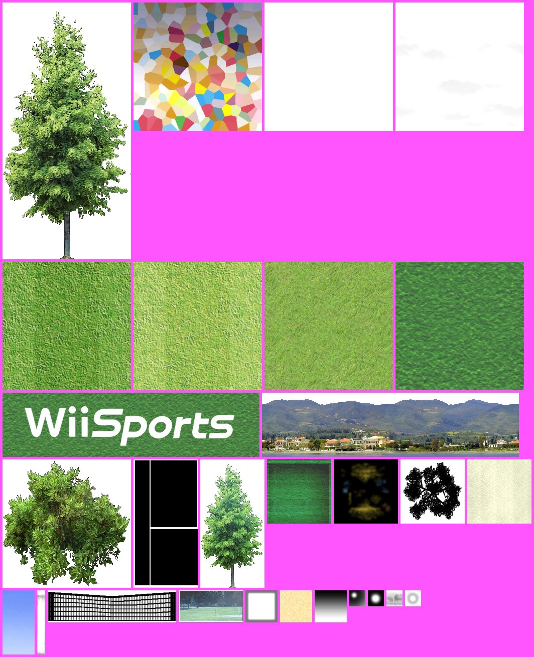 Wii Sports - Tennis Field A