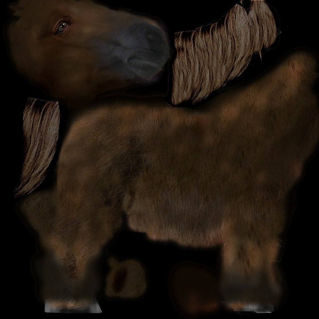Wildlife Park 2 - Pony (Melanism)