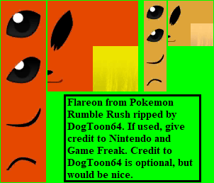 Pokémon Rumble Rush - #136 Flareon