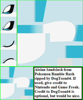 Pokémon Rumble Rush - #028 Alolan Sandslash