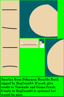 Pokémon Rumble Rush - #143 Snorlax