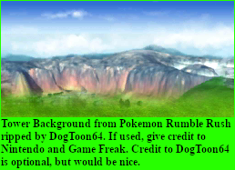 Pokémon Rumble Rush - Tower Background